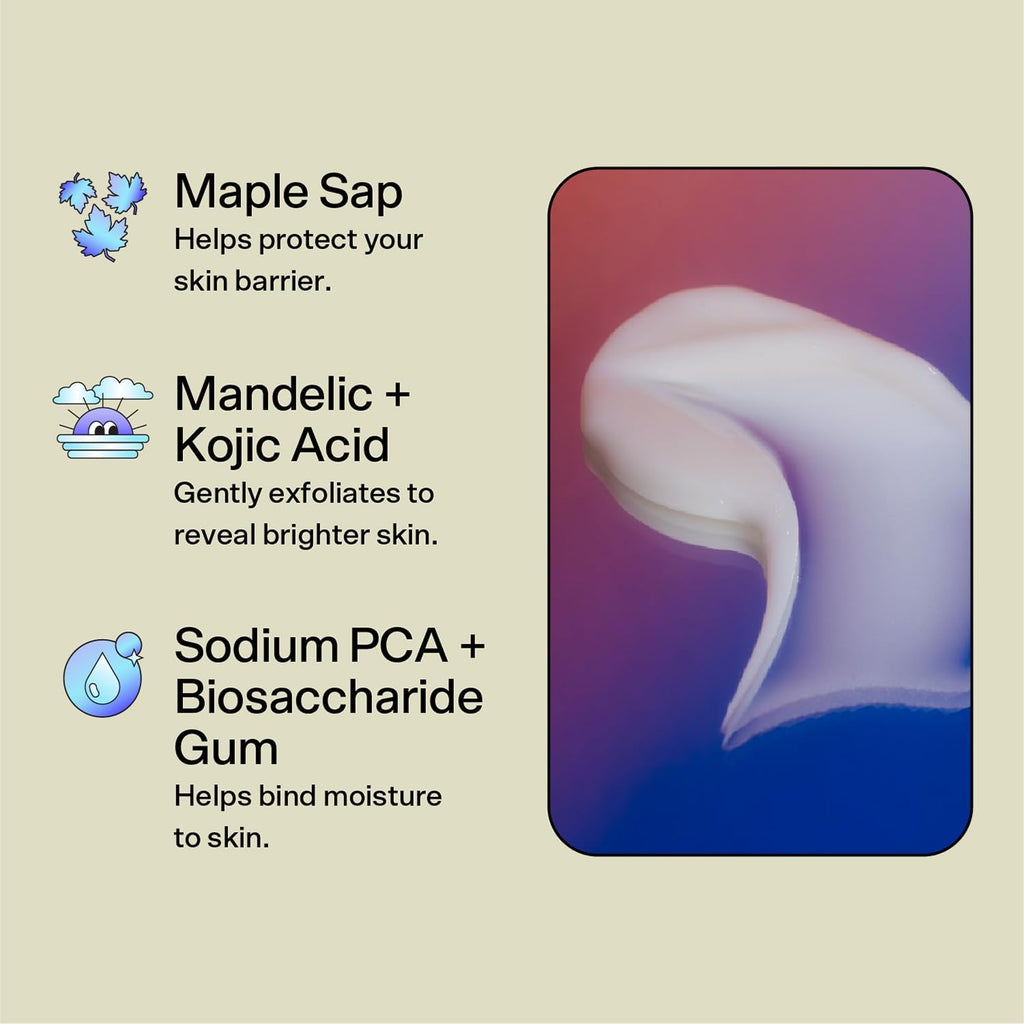 Bubble Skincare Overnight Hydrating Sleep Cream Mask, Leave-on Mask, 50 ml