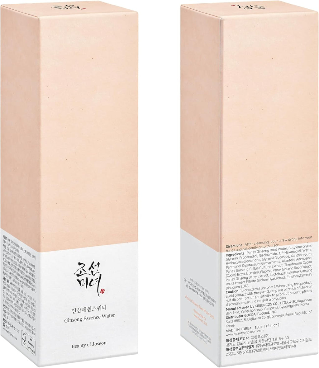 Beauty of Joseon Eau d'essence de ginseng, 150 ml, 5 fl.oz.