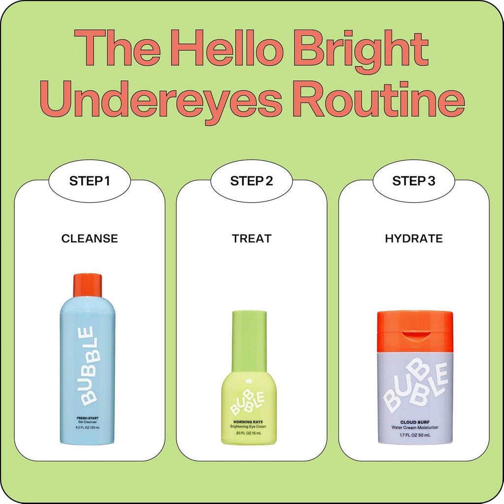 Bubble Skincare Morning Rays Brightening Eye Cream, Everyday Care - 15 ml